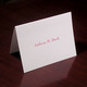 Fine Linen Folded Note Cards - Raised Ink Image 3 of 3